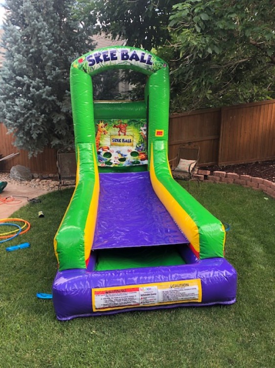 Inflatable Skee Ball